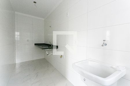 Cozinha e Área de Serviço de apartamento para alugar com 1 quarto, 38m² em Vila Gomes Cardim, São Paulo