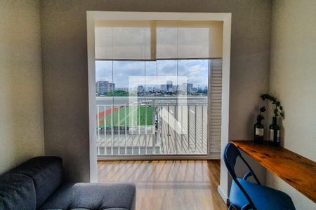 sala Varanda de apartamento para alugar com 1 quarto, 29m² em Cambuci, São Paulo