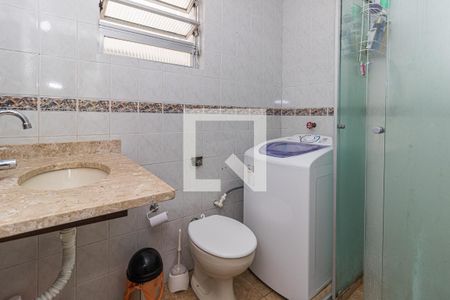 Banheiro de kitnet/studio à venda com 1 quarto, 28m² em Centro Histórico, Porto Alegre