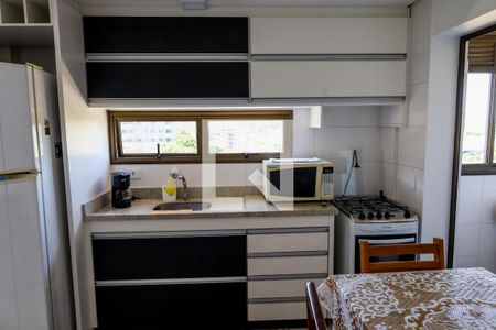 cozinha de apartamento para alugar com 1 quarto, 55m² em Saco dos Limões, Florianópolis