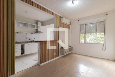 Sala de apartamento à venda com 2 quartos, 63m² em Vila Nova, Porto Alegre