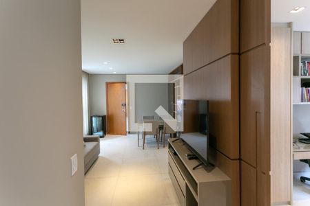 Sala de apartamento à venda com 2 quartos, 67m² em Funcionários, Belo Horizonte