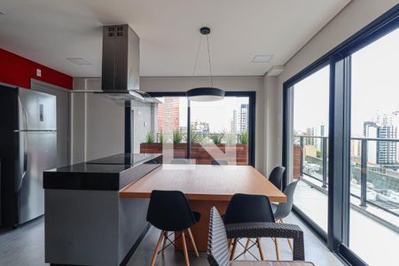 Studio para alugar com 23m², 1 quarto e sem vagaÁrea comum - Salão de festas