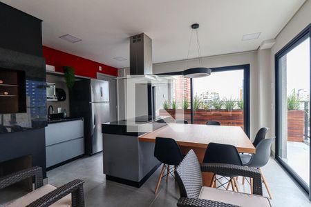 Studio para alugar com 26m², 1 quarto e sem vagaÁrea comum - Salão de festas