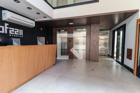 Studio para alugar com 26m², 1 quarto e sem vagaHall de entrada