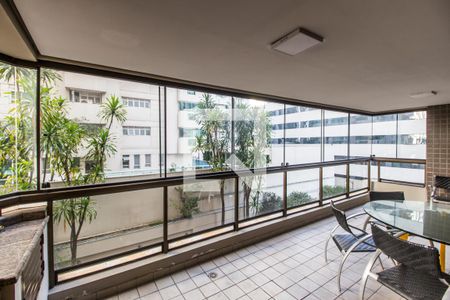 Varanda gourmet de apartamento à venda com 4 quartos, 284m² em Alphaville Industrial, Barueri