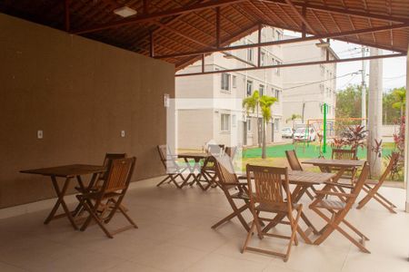 Apartamento para alugar com 43m², 2 quartos e 1 vagaÁrea comum - Salão de festas