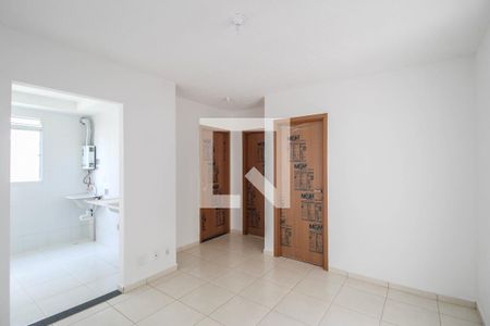 Sala de apartamento para alugar com 2 quartos, 43m² em Rocha Sobrinho, Mesquita