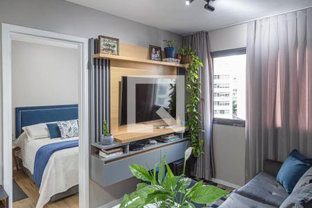 Sala de apartamento para alugar com 2 quartos, 37m² em Bela Vista, São Paulo