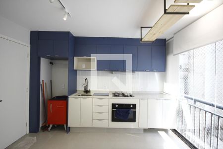 Studio à venda com 27m², 1 quarto e sem vagaCozinha