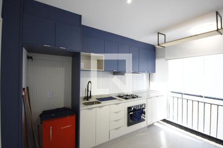 Studio à venda com 27m², 1 quarto e sem vagaCozinha