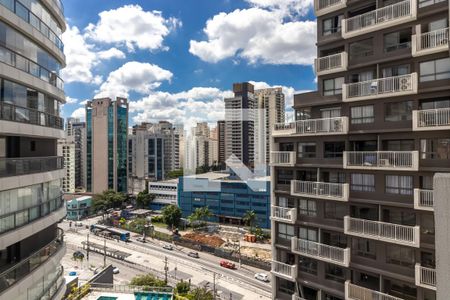 Studio à venda com 26m², 1 quarto e sem vagaVaranda