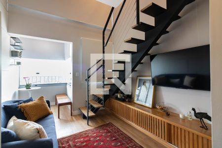 Sala  de kitnet/studio à venda com 1 quarto, 29m² em Jardim das Acacias, São Paulo