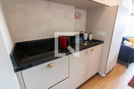 Studio para alugar com 29m², 1 quarto e sem vagaCozinha 