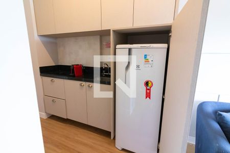 Studio para alugar com 29m², 1 quarto e sem vagaCozinha 