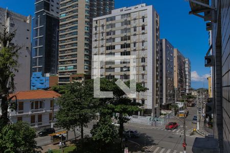 Vista de apartamento para alugar com 3 quartos, 130m² em José Menino, Santos