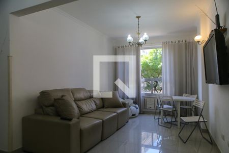 Sala de apartamento para alugar com 3 quartos, 130m² em José Menino, Santos