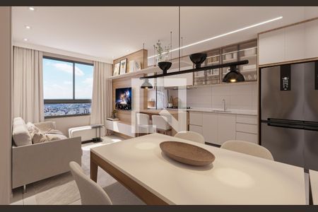 Apartamento à venda com 1 quarto, 38m² em Estoril, Belo Horizonte