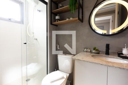 Studio para alugar com 31m², 1 quarto e sem vaga Studio para alugar com 31m², 1 quarto e sem vagaBanheiro