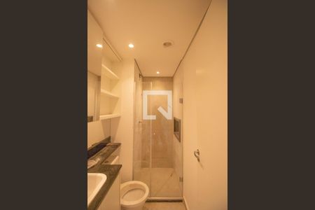 Studio para alugar com 28m², 1 quarto e sem vaga Studio para alugar com 28m², 1 quarto e sem vagaBanheiro