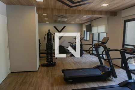 Apartamento para alugar com 29m², 1 quarto e sem vaga Apartamento para alugar com 29m², 1 quarto e sem vagaÁrea comum - Academia