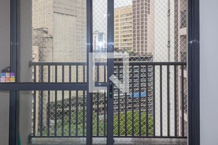 Varanda  de apartamento para alugar com 1 quarto, 29m² em Bela Vista, São Paulo