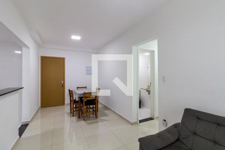Sala de apartamento para alugar com 2 quartos, 80m² em Vila Caiçara, Praia Grande