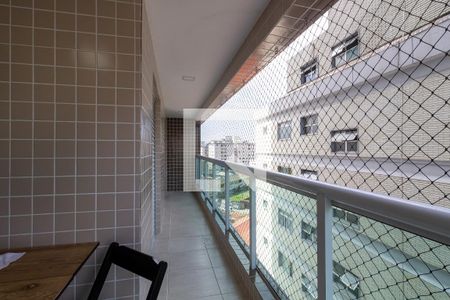 Varanda de apartamento para alugar com 2 quartos, 80m² em Vila Caiçara, Praia Grande