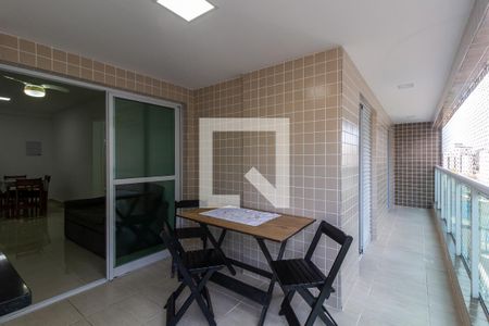 Varanda de apartamento para alugar com 2 quartos, 80m² em Vila Caiçara, Praia Grande