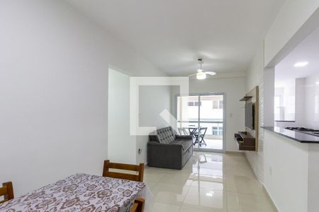 Sala de apartamento para alugar com 2 quartos, 80m² em Vila Caiçara, Praia Grande