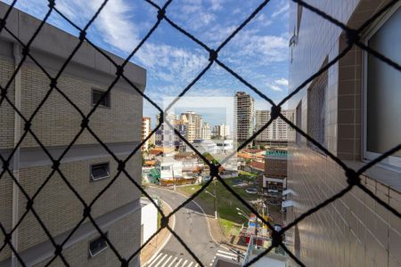Vista da varanda de apartamento para alugar com 2 quartos, 80m² em Vila Caiçara, Praia Grande