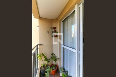 Varanda da Sala de apartamento à venda com 2 quartos, 50m² em Vila Andrade, São Paulo