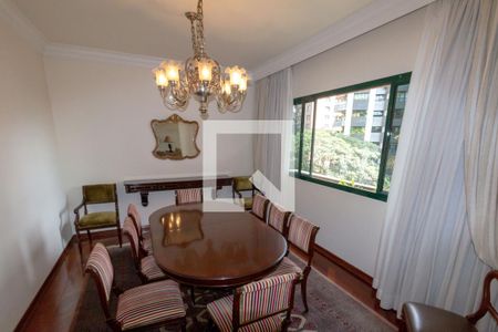 Sala de Jantar de apartamento à venda com 4 quartos, 240m² em Indianópolis, São Paulo
