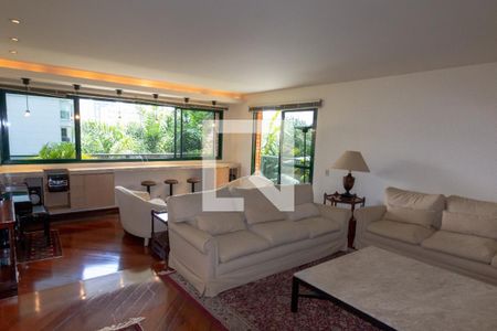 Sala de apartamento à venda com 4 quartos, 240m² em Indianópolis, São Paulo