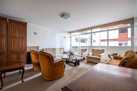 Sala de apartamento à venda com 3 quartos, 163m² em Jardim Paulista, São Paulo