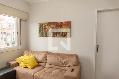 Sala de apartamento à venda com 1 quarto, 45m² em Petrópolis, Porto Alegre