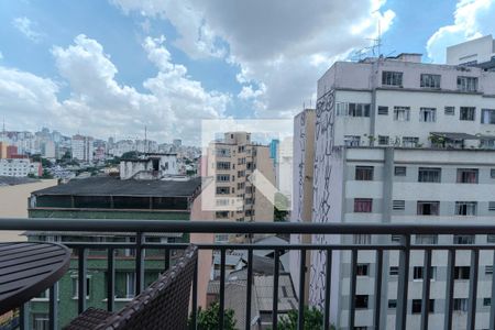 Sacada do Studio de kitnet/studio para alugar com 1 quarto, 27m² em Bela Vista, São Paulo
