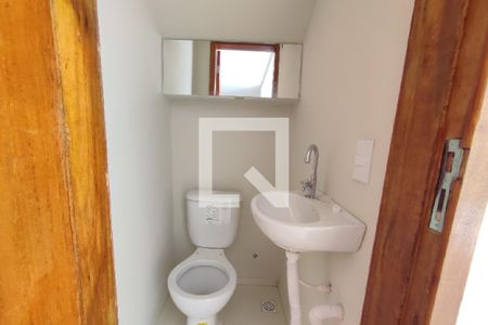 Lavabo - 1º Pav de casa de condomínio para alugar com 3 quartos, 100m² em Pechincha, Rio de Janeiro