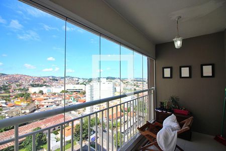 Sacada da Sala  de apartamento à venda com 2 quartos, 103m² em Centro, São Bernardo do Campo