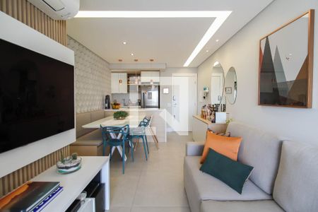 Sala de apartamento à venda com 2 quartos, 72m² em Brás, São Paulo