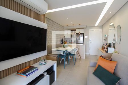 Sala de apartamento à venda com 2 quartos, 72m² em Brás, São Paulo