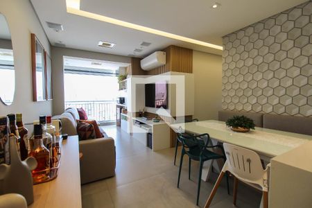 Sala de apartamento à venda com 2 quartos, 72m² em Brás, São Paulo