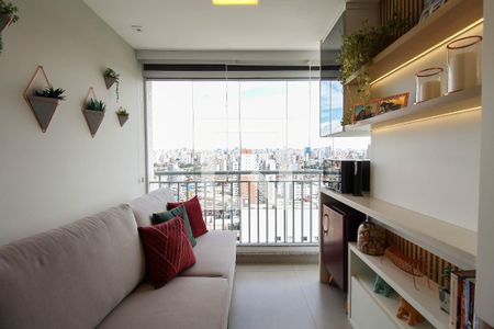 Varanda da Sala de apartamento à venda com 2 quartos, 72m² em Brás, São Paulo