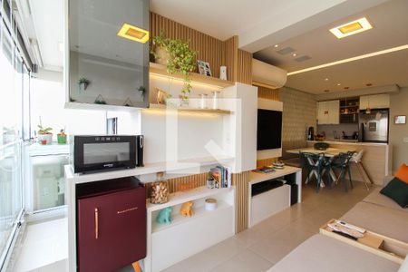 Varanda da Sala de apartamento à venda com 2 quartos, 72m² em Brás, São Paulo