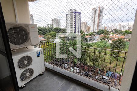 Varanda de apartamento à venda com 2 quartos, 60m² em Brooklin Paulista, São Paulo