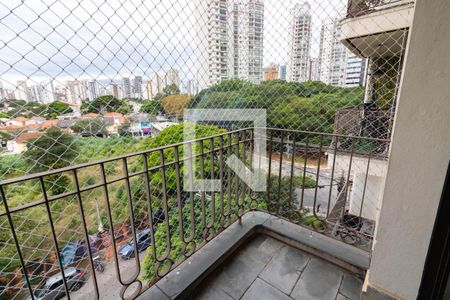 Varanda de apartamento à venda com 2 quartos, 60m² em Brooklin Paulista, São Paulo