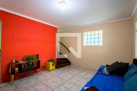 Sala de casa à venda com 2 quartos, 120m² em Vila Homero Thon, Santo André