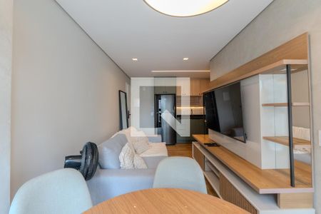 Sala de apartamento para alugar com 2 quartos, 46m² em Bela Vista, São Paulo