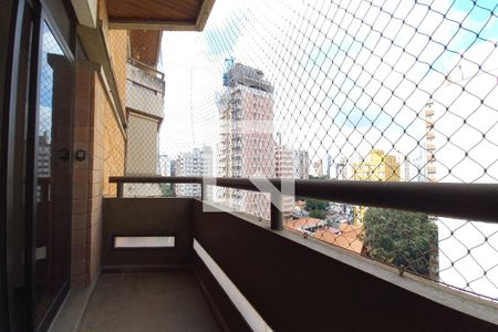 Varanda da Sala de apartamento para alugar com 4 quartos, 150m² em Cambuí, Campinas