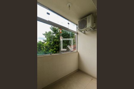 Varanda da Sala de apartamento à venda com 3 quartos, 92m² em Brasiléia, Betim